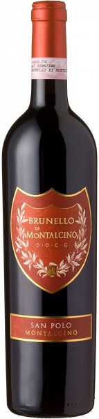 Вино Сан Поло Брунелло ди Монтальчино (San Polo Brunello di Montalcino) красное сухое 0,75л 14%.