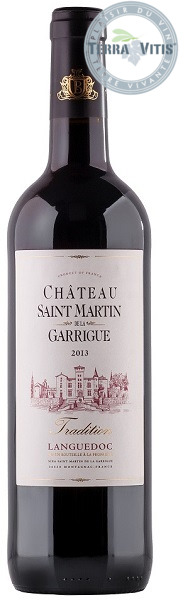 Вино Шато Сен-Мартан де ля Гарриг (Chateau Saint Martin Organic Wine) красное сухое 0,75л 13,5%