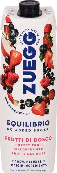 Сок Цуегг Бар Лесные ягоды (Zuegg Bar Wild Berries) без сахара 1л