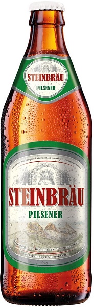 Пиво Штайнброй Хеллес Пилсенер (Steinbrau Helles) светлое 0,5л Крепость 4,9%