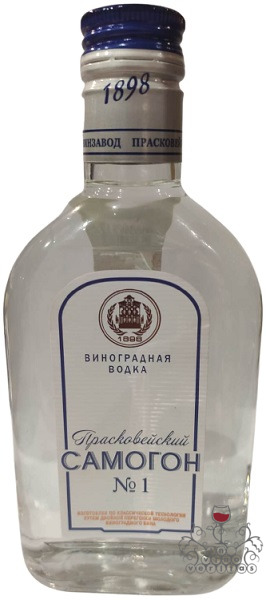 Прасковейский Самогон № 1 (Praskoveysky Samogon № 1) водка виноградная 0,25л крепость 40%