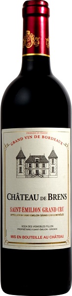 !Вино Шато де Бран Сент-Эмильон Гран Крю (Chateau de Brens) красное сухое 0,75л Крепость 13,5%