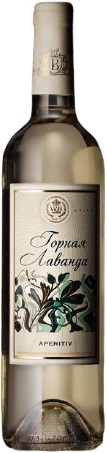 Вино Прасковейское Горная Лаванда (Praskoveiskoe Mountain Lavender) белое полусладкое 0,75л 12%.