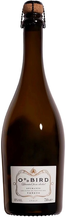 Вино игристое безалкогольное Оддбёрд Спуманте (Oddbird Spumante) белое полусладкое 0,75л 0,0%