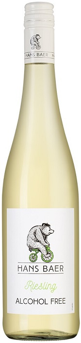 Вино безалкогольное Ханс Байер Рислинг (Hans Baer Riesling) белое полусладкое 0,75л Крепость 0,5%