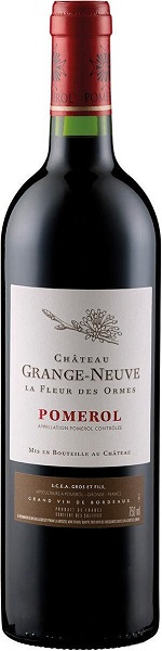 !Вино Шато Гранж-Нёвь Ля Флёр дэз Орм (Chateau Grange-Neuve) красное сухое 0,75л Крепость 14%
