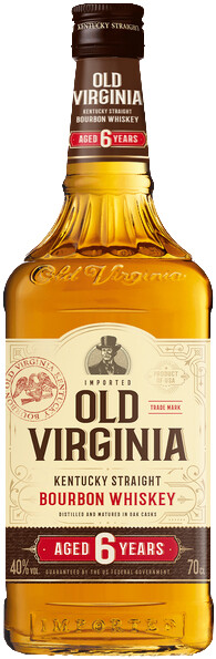 Виски Олд Вирджиния (Old Virginia) 6 лет 0,7л Крепость 40%