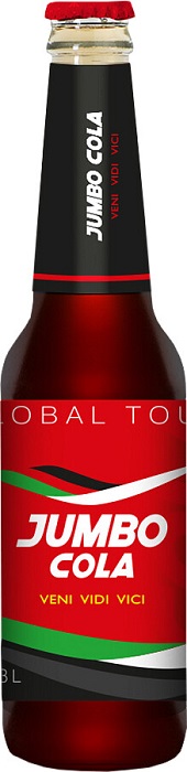 Напиток Джамбо Кола (Jumbo Cola) сильногазированный 0,33л стекло