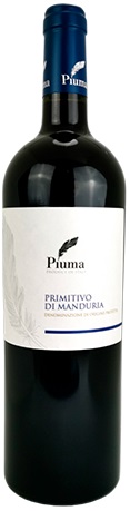 !Вино Пьюма Примитиво ди Мандурия (Piuma Primitivo di Manduria) красное сухое 0,75л Крепость 14%