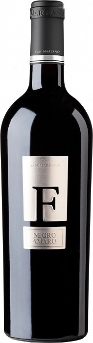 Вино "Ф" Негроамаро ("F" Negroamaro) красное полусухое 0,75л Крепость 14,5%