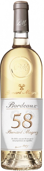 Вино Бернар Магре "58" Бордо Блан (Bernard Magrez "58" Bordeaux Blanc) белое сухое 0,75л 12,5%