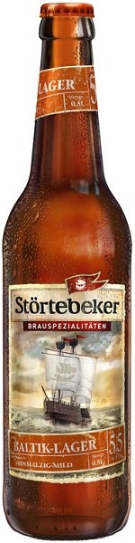 Пиво Штёртебекер Балтик-Лагер (Beer Stortebeker Baltik-Lager) фильрованное светлое 0,5л 5,5%.