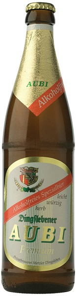 Пиво безалкогольное Дингслебенер Ауби (Beer Dingslebener Aubi) светлое 0,5л Крепость 0%