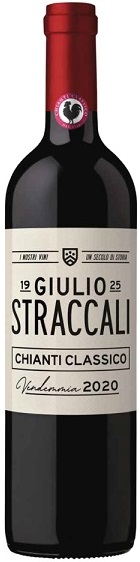 Вино Джулио Страккали Кьянти Классико (Giulio Straccali Chianti Сlassico) красное сухое 0.75л 13.5%
