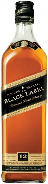 Виски Джонни Уокер Блэк Лейбл (Whiskey Johnnie Walker Black Label) 12 лет 0,7л Крепость 40%