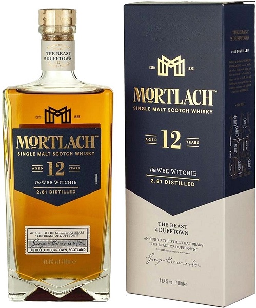 Виски Мортлах (Mortlach) 12 лет 0,7л Крепость 43,4% в подарочной коробке