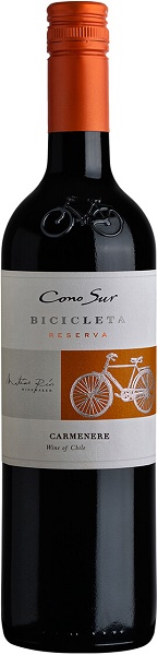 Вино Коно Сур Бисиклета Карменере (Cono Sur Bicicleta Carmenere) красное сухое 0,75л Крепость 13,5%