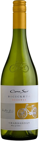Вино Коно Сур Бисиклета Шардоне (Cono Sur Bicicleta Chardonnay) белое сухое 0,75л 13%