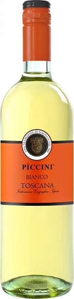 Вино Пиччини Бьянко (Piccini Bianco) белое сухое 0,75л Крепость 12,5%