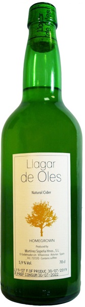 Сидр Ягар де Олес (Llagar de Oles) сухой 0,7 Крепость 5,9%