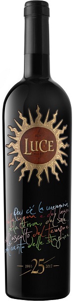 Вино Люче Делле Вите (Luce della Vite) красное сухое 0,75л Крепость 14,5%