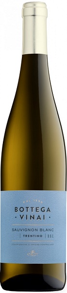 Вино Боттега Винай Совиньон (Bottega Vinai Sauvignon) белое сухое 0,75л Крепость 12,5%