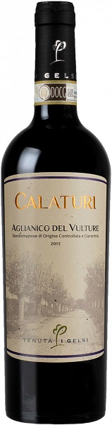 Вино Калатури Альянико дель Вультуре Супериоре (Calaturi) красное сухое 0,75л Крепость 14%