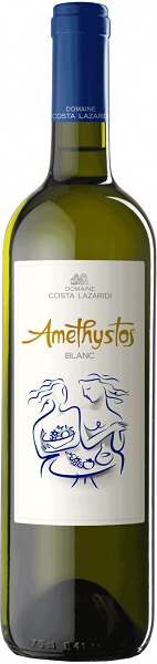 Вино Домен Коста Лазариди Аметистос (Domaine Costa Lazaridi Amethystos) белое сухое 0,75л 13%