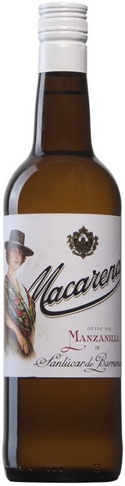 !Вино ликерное Херес Макарена Мансанилья (Macarena Manzanilla) белое сухое 0,75л 15%