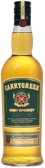Виски Керригрин Айриш (Carrygreen Irish Whiskey) 3 года 0,7л Крепость 40%