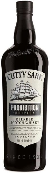 Виски Катти Сарк Прохибишн Эдишн (Cutty Sark Prohibition Edition) 3 года 0,7л Крепость 50%