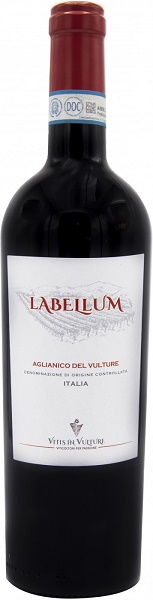 Вино Лабеллум Альянико дель Вультуре (Labellum) красное сухое 0,75л Крепость 13,5%