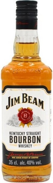 Виски Джим Бим (Jim Beam) зерновой 350мл Крепость 40%