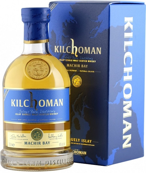 Виски Килхоман Махир Бэй (Kilchoman Machir Bay) 0,7л Крепость 46% в подарочной коробке