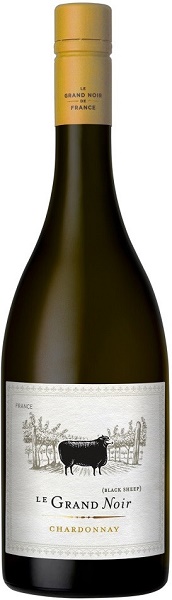 Вино Ле Гран Нуар Шардоне (Le Grand Noir Chardonnay) белое сухое 0.75л Крепость 13.5%.
