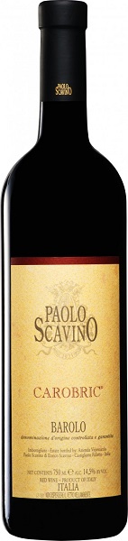 Вино Паоло Скавино Каробрик (Paolo Scavino) натуральное красное сухое 0,75л Крепость 14,5%
