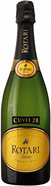 Вино игристое Ротари Таленто Кюве 28 (Rotari Talento Cuvee 28) белое брют 0,75л Крепость 12,5%