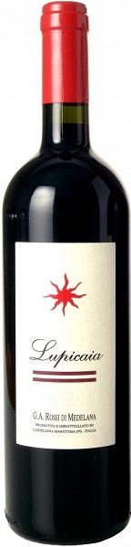 Вино Лупикайя (Lupicaia) натуральное красное сухое 0,75л Крепость 14%