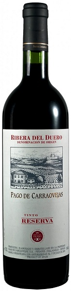 Вино Паго де Карраовьехас Резерв (Pago de Carraovejas Reserva) красное сухое 0,75л Крепость 15%