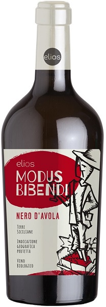 Вино Элиос Модус Бибенди Неро д'Авола (Elios Modus Bibendi Nero d'Avola) красное сухое 0,75л 13%