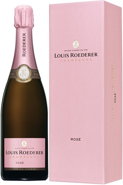 Шампанское Луи Родерер Розе Брют (Louis Roederer) розовое брют 0,75л Крепость 12%.