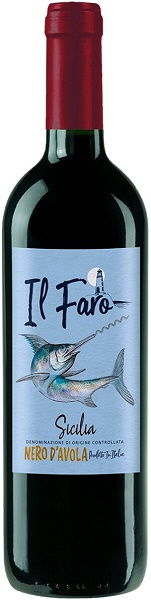 Вино Иль Фаро Неро д'Авола (Il Faro Nero d'Avola) красное сухое 0,75л Крепость 13%