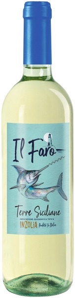 Вино Иль Фаро Инзолия (Il Faro Inzolia) белое сухое 0,75л Крепость 12%