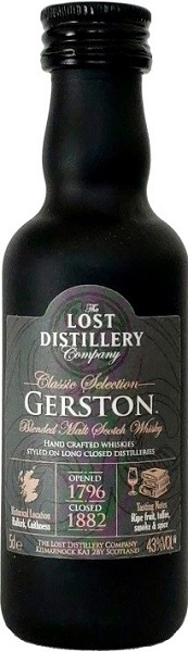 Виски Герстон Классик Селекшн (Whiskey Gerston Classic Selection) 50 мл Крепость 43%