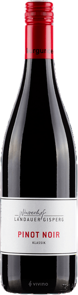 Вино Винцерхоф Ландауер Гисперг Пино Нуар (Winzerhof Landauer Gisperg) красное сухое 0,75л 12,5%
