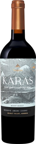Вино Карас Резерв Арени-Сирени (Karas Reserve) красное сухое 0,75л Крепость 13,7%