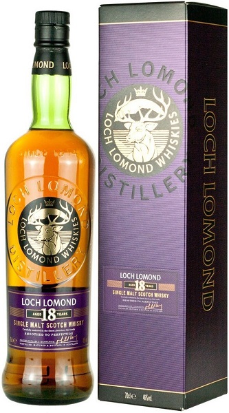 Виски Лох Ломонд 18 лет (Loch Lomond 18 Years) 0,7л Крепость 46% в подарочной коробке