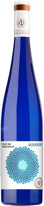 Вино Пасо де Мирасолес Альбариньо (Pazo de Mirasoles Albarino) белое сухое 0,75л Крепость 11,5%