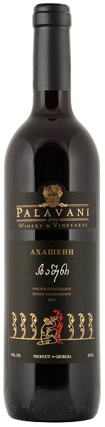 Вино Палавани Ахашени (Palavani Akhasheni) красное полусладкое 0,75л Крепость 12%