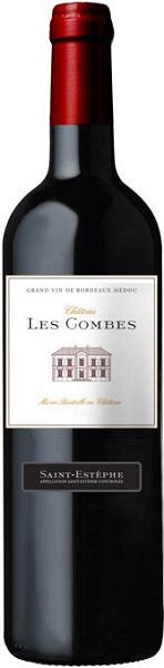 !Вино Шато Ле Комб Сент-Эстеф (Chateau Les Combes Saint-Estephe) красное сухое 0,75л Крепость 12,5%
